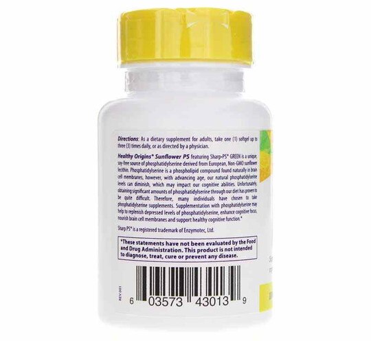 Sunflower PS Phosphatidylserine 100 Mg, HLO
